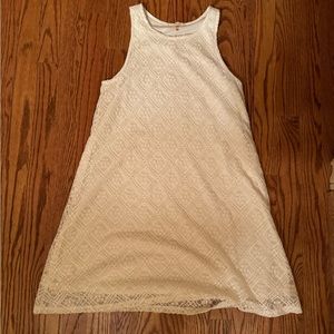 Soprano white lace dress xs